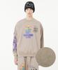 Lmc Thorns Collage Cntrst St Sweatshirt Sand