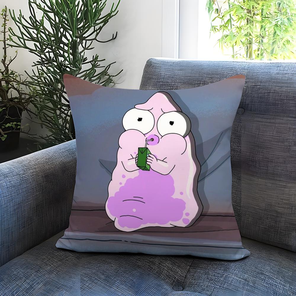 Anime Solar O-Opposites Cushion Cover Comfortable Reversible Pillow Cover Ideal for Car Sofa Bedroom & Beyond