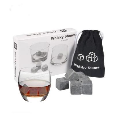 High Quality Whiskey Stones Drink Coolers Ice Cubes In Stones Set of 9pcs, Best Gift