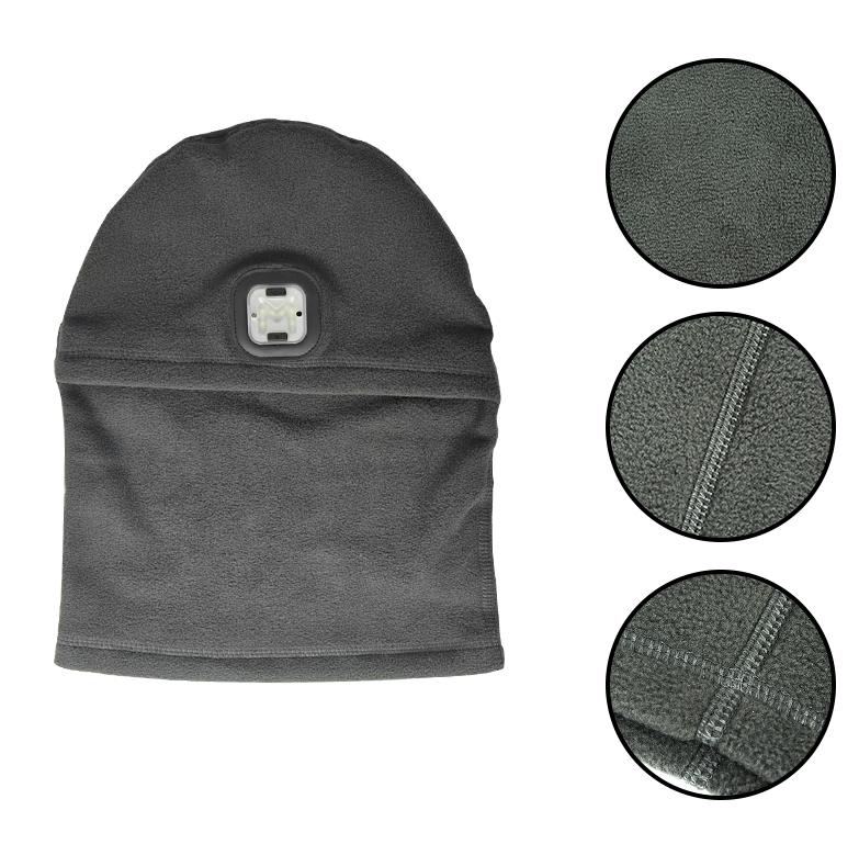 New Design Headband Listen Songs Talk Beanie Knitted Bone Conduction Headphones Wireless Music Head Light