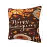 Pillow Case Happy Thanksgiving Day Soft Pillow Cover Morden Cushion Cover Graphic Pillowcases For Sofa Bedroom Home Decor