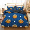 Luxury Basketball Football Printed Bedding Set Queen King Quilt Cover Pillowcase Sport Duvet Cover Polyester Comforter Cover