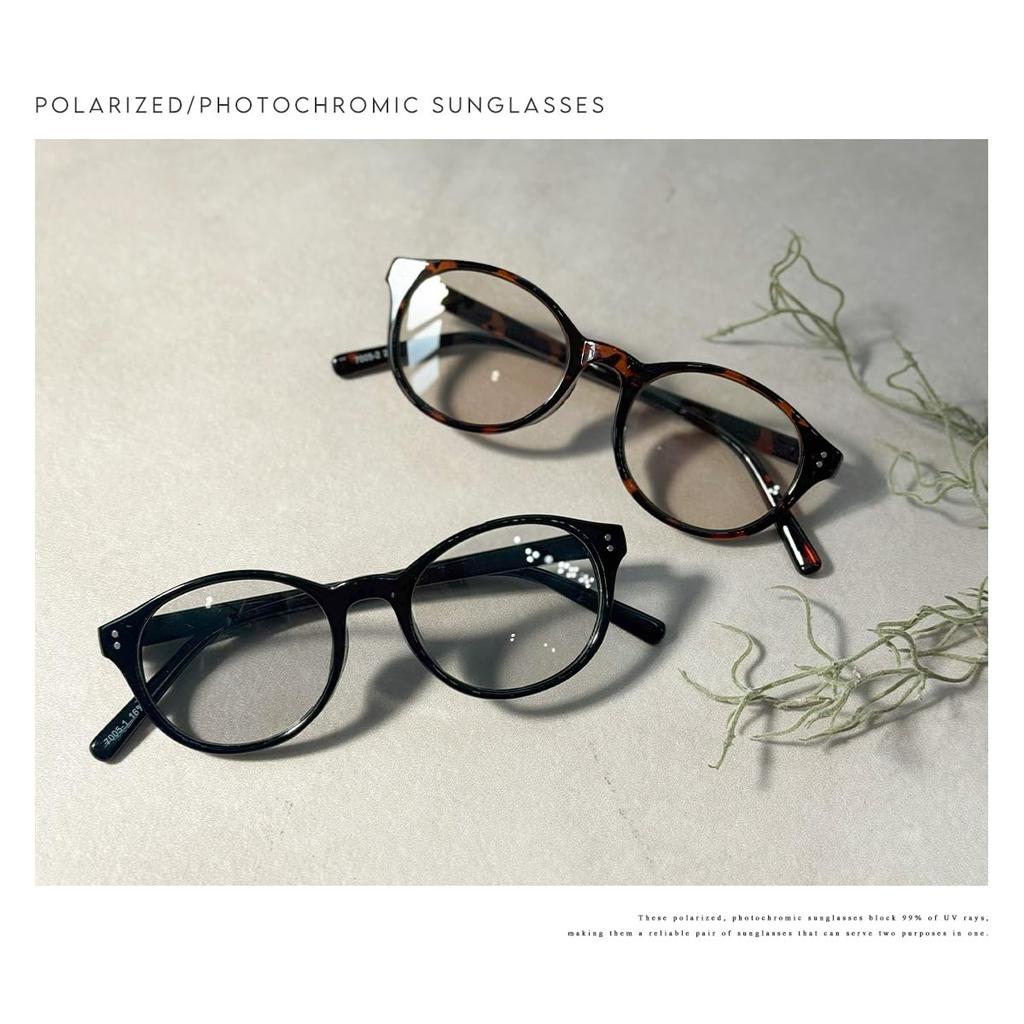 Gisele Lightweight Polarized Photochromic Sunglasses with UV Ideal for and Outdoor for Men and Women Photochromic Lenses 99% Protection, Driving,