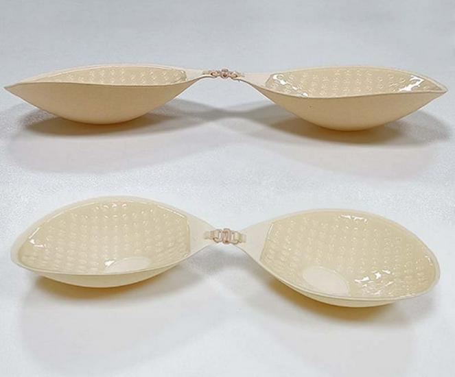 

Силіконова накладка для сосків пуш-ап для весільного плаття без бретелей, невидимого весільного бюстгальтера B