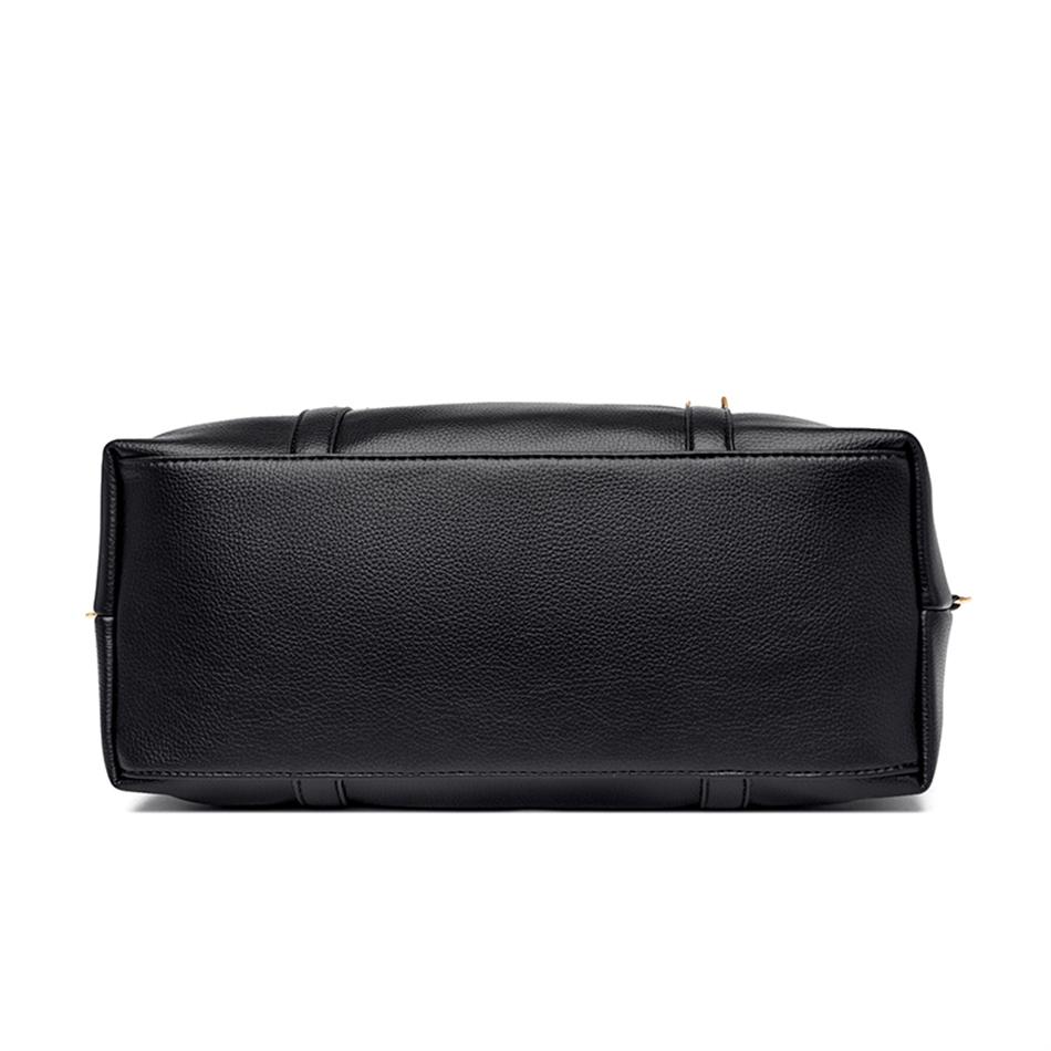 Genuine Brand Luxury Casual Tote Bag Soft PU Leather Large Capacity Handbag Women's Boston Bag 2025 Shoulder Crossbody Bag