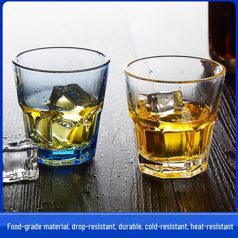 HANDUNYOU Drop-resistant Acrylic Octagonal Beer Mug