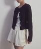 ITER Glossy String Shorts_White