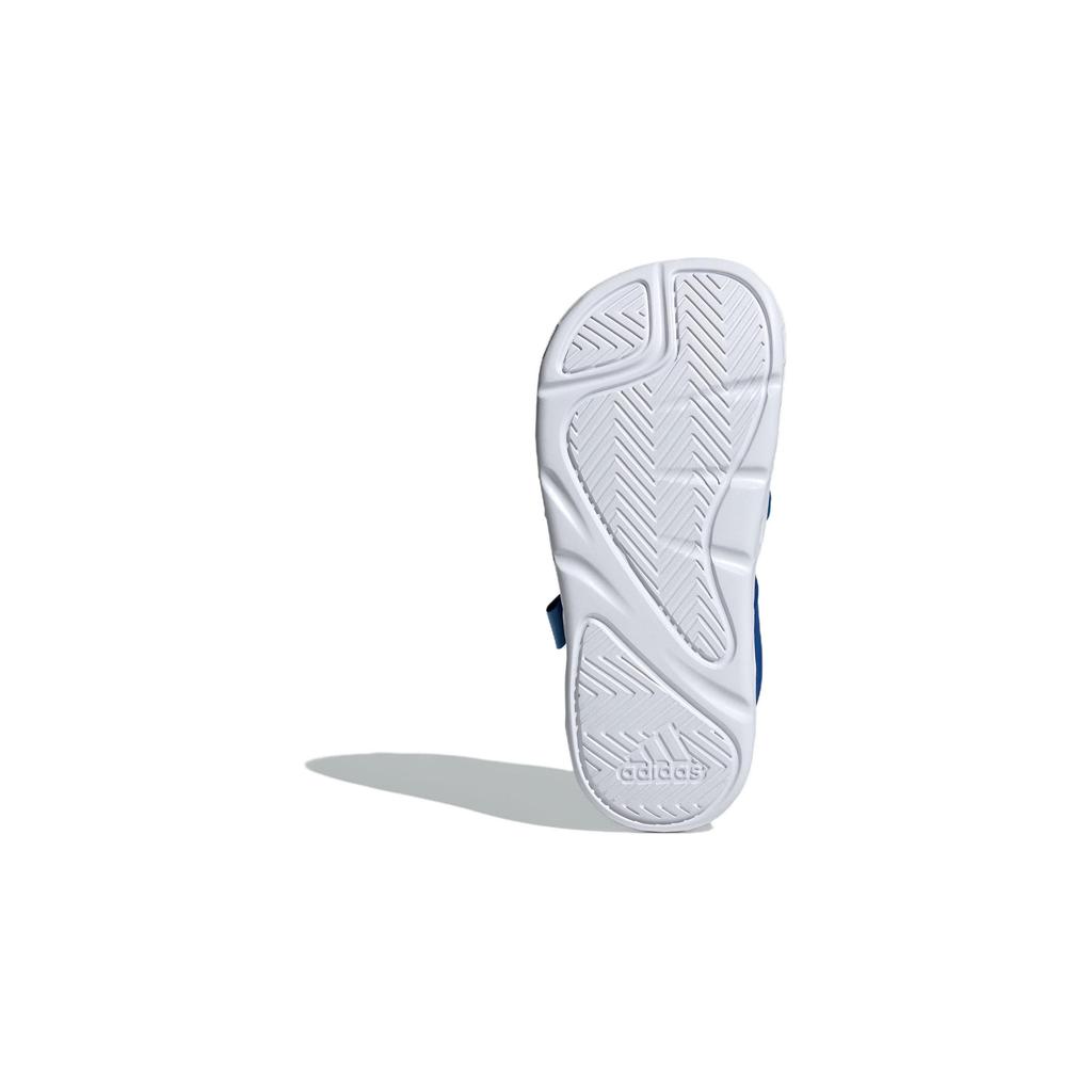 Adidas Duramo Sandals Sports Casual Non-Slip Shock Absorbing Quick-Drying Kids Sandals Kids Sandals Blue White ID3533