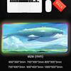 Flying Whale Mouse Pad RGB Gaming Mousepad Big LED Pad PC Desk Mat Luminous Mouse Pad Large Keyboard Mats Table Rug With Backlit