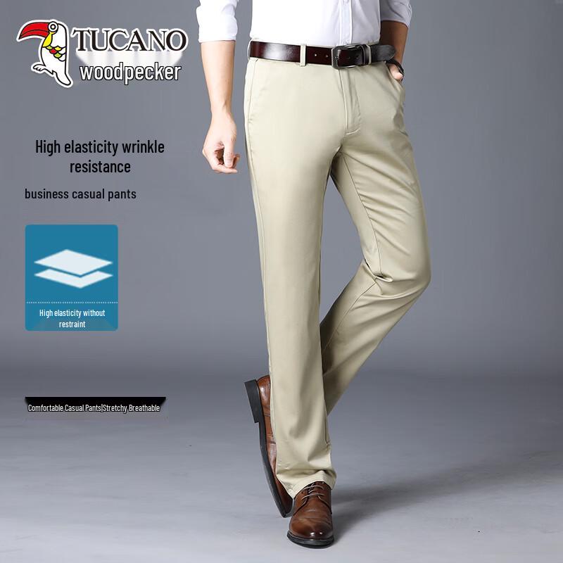 

Мужские брюки TUCANO Business Casual прямого кроя с эластаном 40