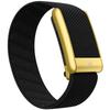 Suitable for Whoop 5.0 Wristband Strap, Nylon Woven Elastic Whoop MG Sports Replacement Strap, W Logo Gold Metal