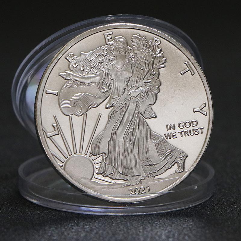 2021 American Eagle Silver Coin & Statue of Liberty Commemorative Medal