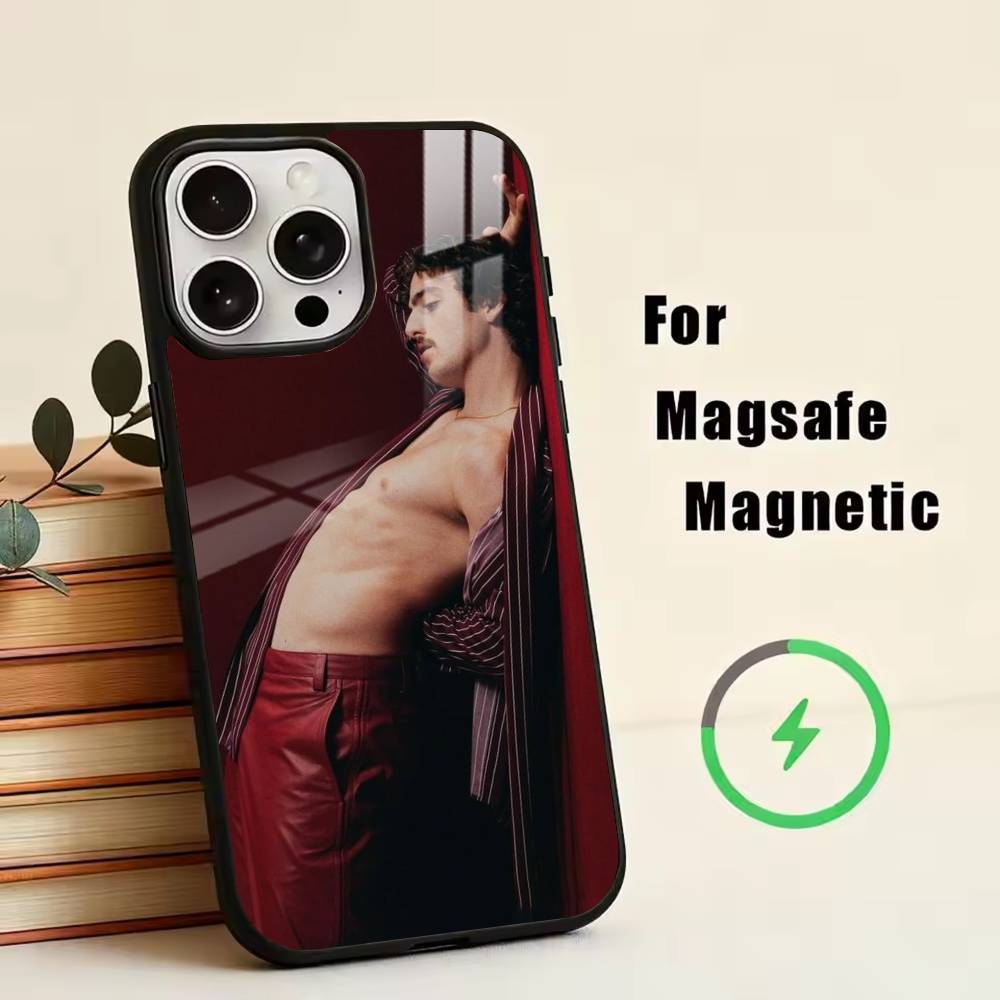 Man in Me Benson Boone Telefoonhoesje Voor iPhone17,16,15,14,13,12,11 Plus,Pro Magnetisch Voor Magsafe Draadloos Opladen