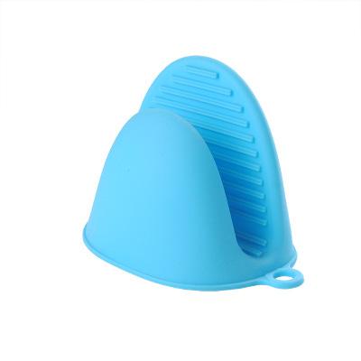 1pc Kitchen Silicone Heat Resistant Gloves Clips Insulation Non Stick Anti-slip Pot Bowel Holder Clip Cooking Baking Oven Mitts