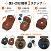 KQSWS Guitar Pick Set of Pick Storage Bag with Portable Guitar Pick Bag Black Brown Case, 2, Holder, Strap, Leather-like Finish, Case, Attachable, +