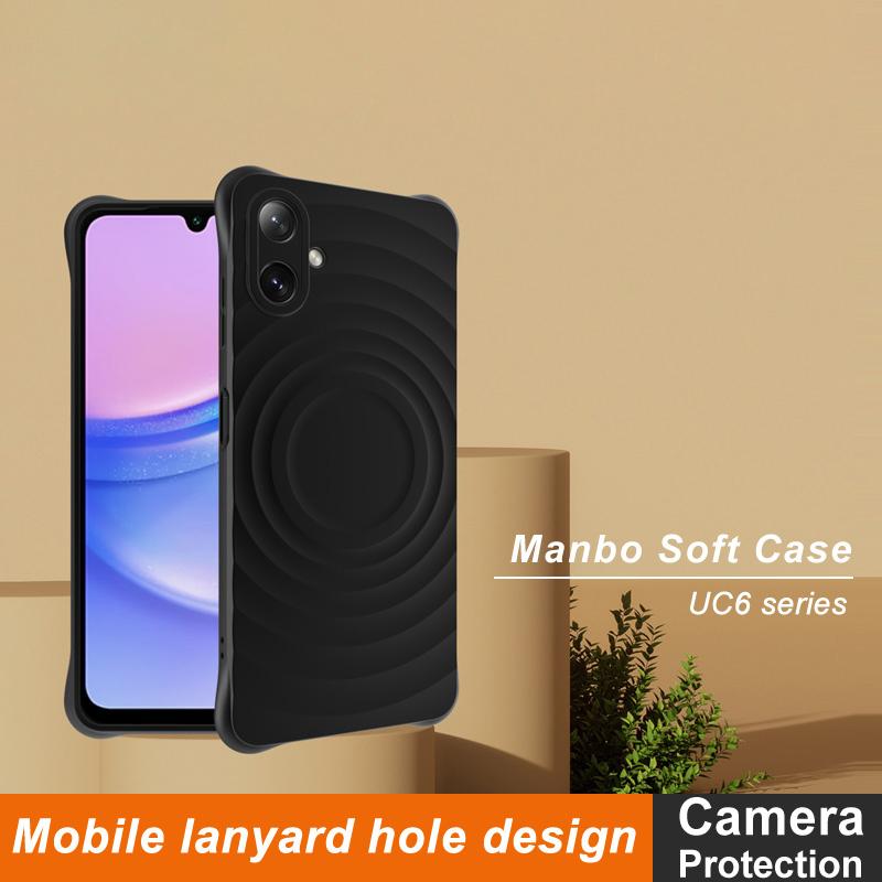 IMAK UC-6 Series for Samsung Galaxy A06 4G Case Water Drop Texture Anti-Skid Matte TPU Cover