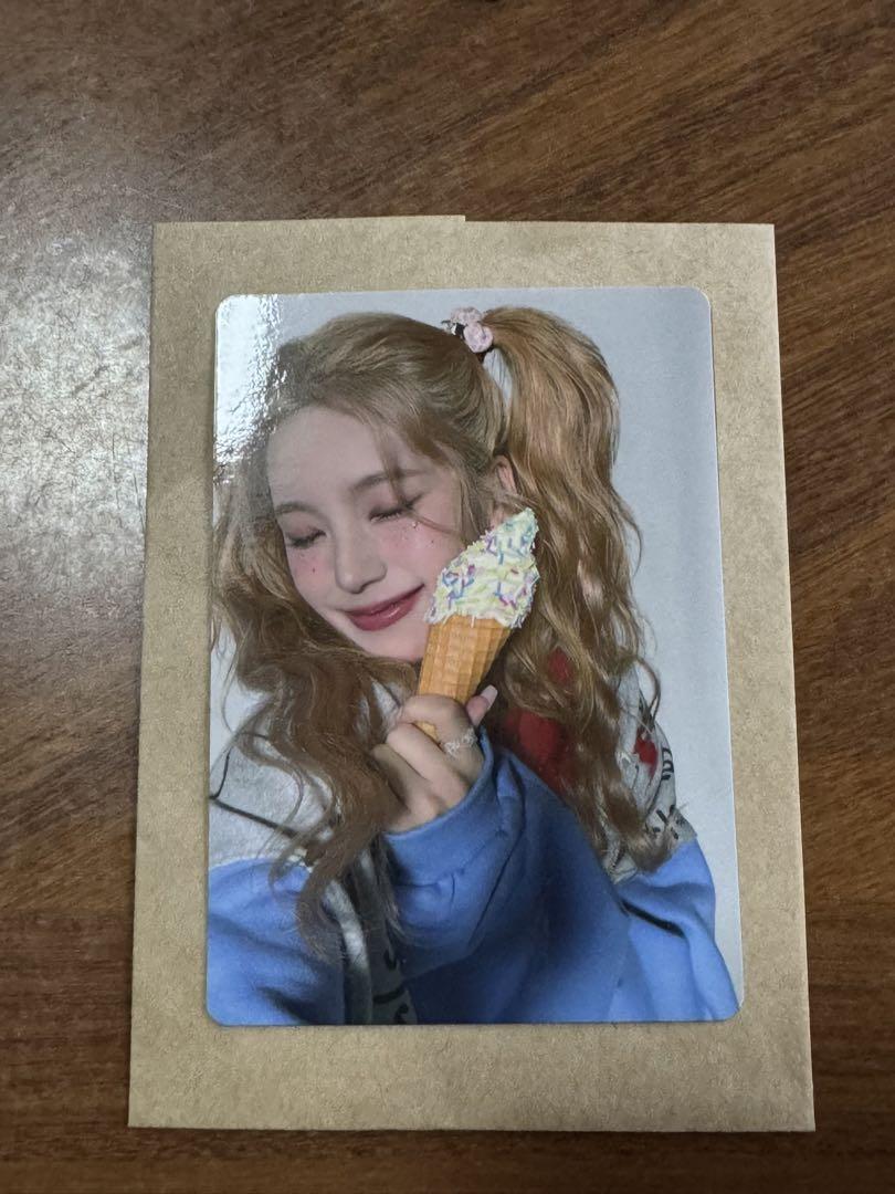 

[USED] ITZY Yeji trading card