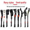 Aluminum Bicycle Kickstand Single Leg Foot Support, Fits 20-26 Inch Bikes