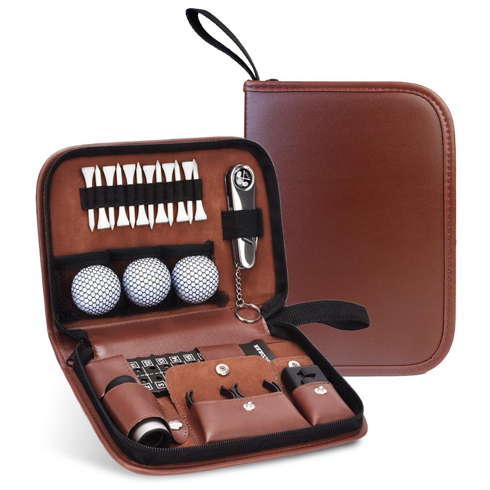 Golf Accessories Storage Bag Golf Trunk Storage Organizer Golf Accessories Set Organizer Case Golf Gifts for Men and Women