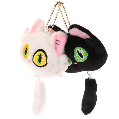 Brinquedo de pelúcia de gato fofo Suzume No Tojimari Anime Boneca Pingente Chaveiro Decoração de bolsa de carro