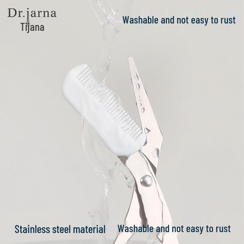 Tijiana DJ-257 Eyebrow Shaping Set: Comb, Scissors, Razor & Small Comb.
