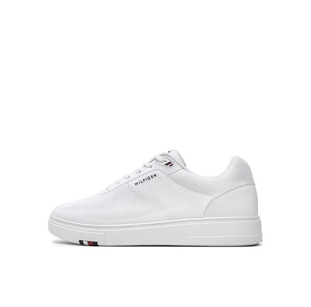 Men's Sneakers Tommy Hilfiger Modern Cup Knit Rwb Fm0fm04942 White