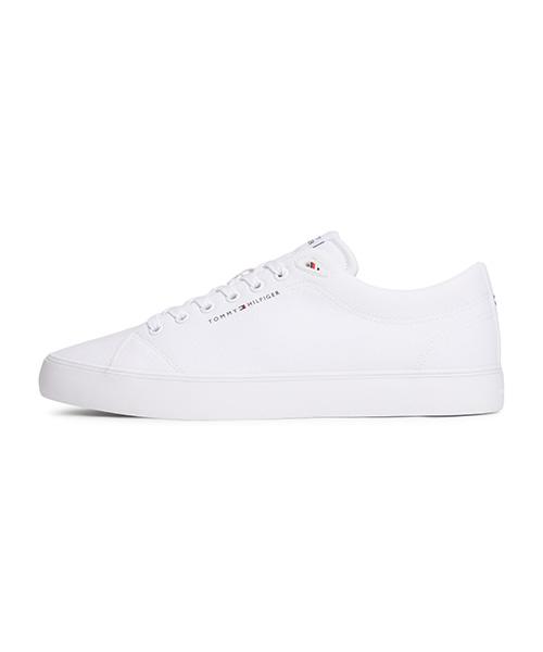 Tommy Hilfiger Harlem Core Canvas Sneakers - White (T52G1Ars300Mt1Ybs)