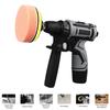 Car Polisher Cordless Electric Rechargeable Polishing Tool Set Kit for Waxing Maintenance Cordless Polisher Car Polisher Tool