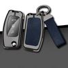Car Metal Key Case Cover Shell for Ford Focus 2 3 Ecosport C-Max S-Max Ka Mondeo Kuga Galaxy Fiesta Keychain Accessories