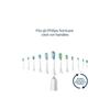 4 Stück Philips Sonicare C2 Optimized Plaque Control Hx9023/65 Ersatzbürstenkopf C2