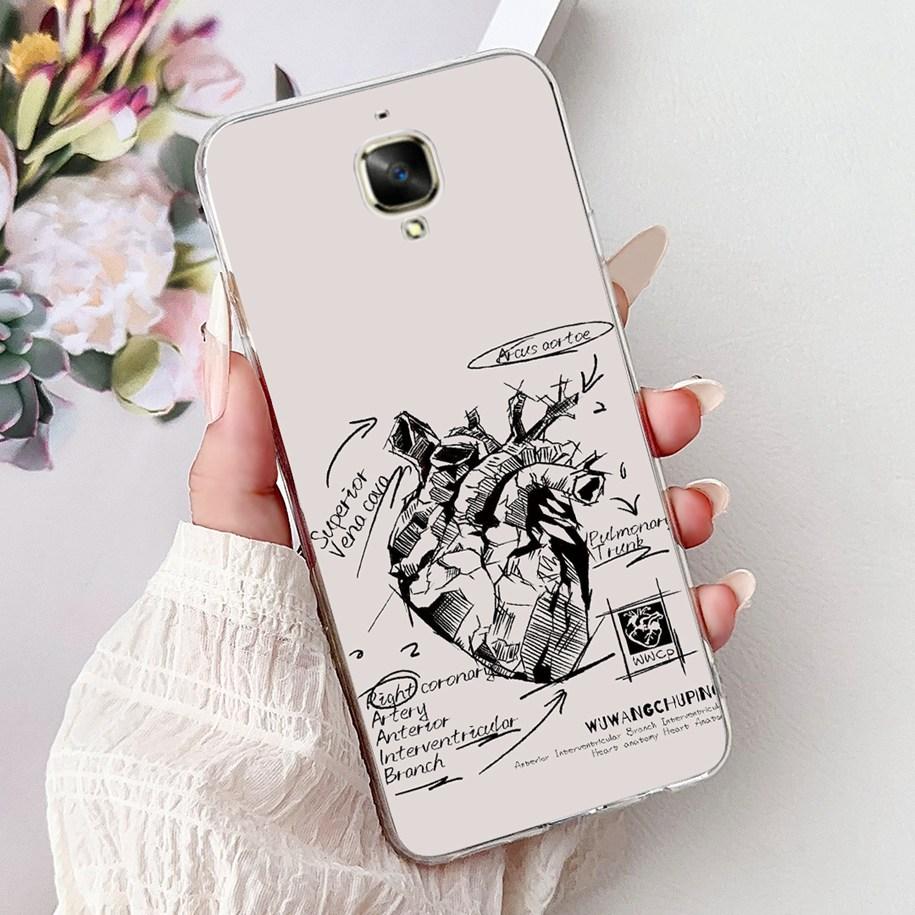 Schutzhülle für OnePlus 3/3T, stoßfeste Silikonhülle für OnePlus 3, passend für OnePlus 3T, OnePlus 3A3000, A3003 und A3010