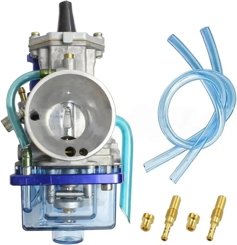 Motocyklový karburátor s plochou clonou, karburátor pro enduro závodní karburátor, vzduchový filtr pro Keihin Pwk 21-34mm, příslušenství pro terénní vozidla