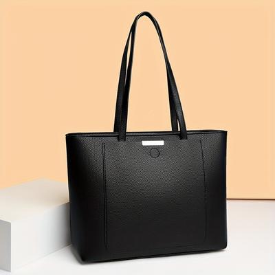 Women'S Shoulder Bag, Stylish Large-Capacity Crossbody Briefcase.