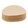 100pcs set 64mm Size Round Coffee Filter 100 Pcs Pack Round Shape Unbleached Coffee Filter Unbleached Nature Material