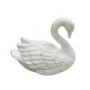 Figurina di Cigno Bianco Stampata in 3D, Decorazione Statua di Cigno Minimalista Moderna, Scultura di Animale Ornamento da Scrivania per Casa Ufficio Soggiorno Scaffale