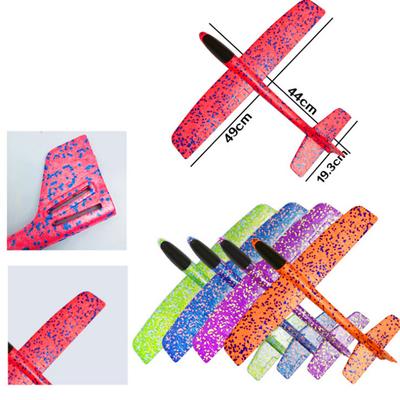 Flugzeug Inertial Schaum EVA Flugzeug Handstart Werfen Segelflugzeug Flugzeug Spielzeug Flugzeug Modell Outdoor Spielzeug Lernspielzeug Geschenk