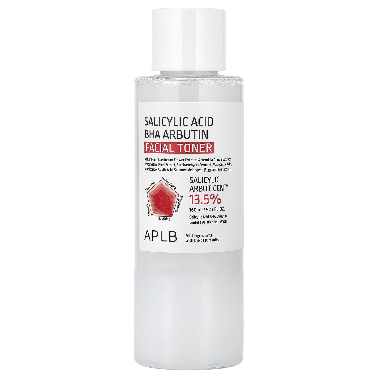 

APLB Salicylic Acid BHA Arbutin Facial Toner, 160ml (5.41 fl oz)