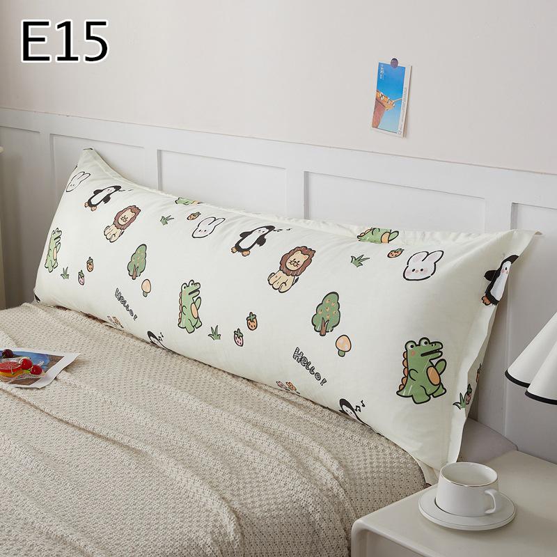 

120/150/180 см Длинная наволочка Мягкая хлопковая наволочка для подушки Свадебная пара Наволочка для влюбленных Домашнее постельное белье Наволочка для сна 48x120cm