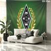 Borussia Monchengladbach Wall tapestry, aesthetic printed fabric blanket, suitable for bedroom, living room, and home decor.
