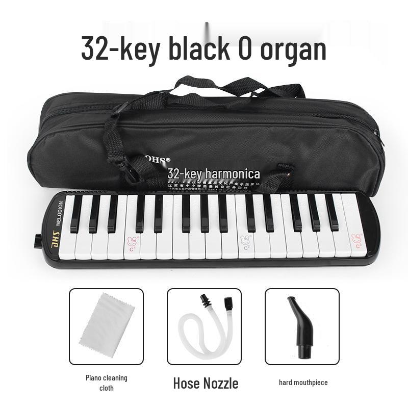 Qimei 37-Key Harmonica for Students, Teacher-Recommended 32-Key Harmonica for Children