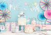 Partydeco Talerzyki Papierowe Pastelowe Gwiazdki 18 Cm / 6 Szt