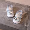 Baby Toddler Cartoon Soft Sole Shoes With Velcro For Boys Girls Kids Walkers