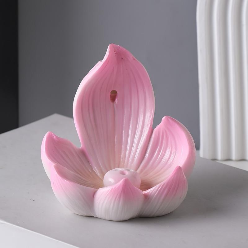 Lotus Incense Holder Suitable for Yoga Meditation And Home Decor Perfect for Christmas Halloween Thanksgiving And Eid Al-Fitr