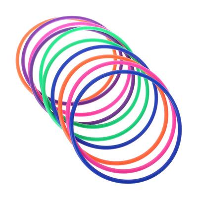 10 anelli di lancio in plastica, tiro al bersaglio, giochi di carnevale nel cortile, giochi per bambini, per lo sviluppo dell'intelligenza, esercizi educativi