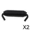 2xBlack Motorcycle Kickstand Spring for 883 1200 , Black, 2 Pcs