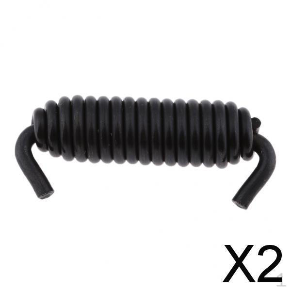 

2xBlack Motorcycle Kickstand Spring for 883 1200 , Black, 2 Pcs