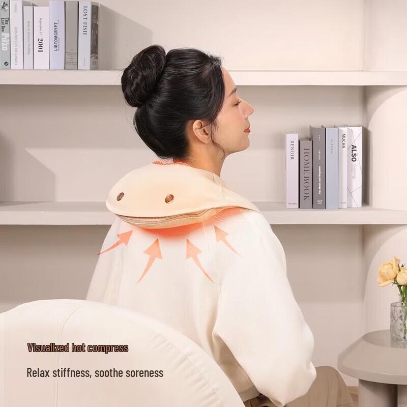 Breo Enhanced Neck and Waist Massager Shawl with Heat