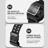 NAVIFORCE Original Men Digital Watch Square Case Silicone Strap Waterproof Calendar Date Chronograph Alarm Men Sports Leisure Watch NF7137
