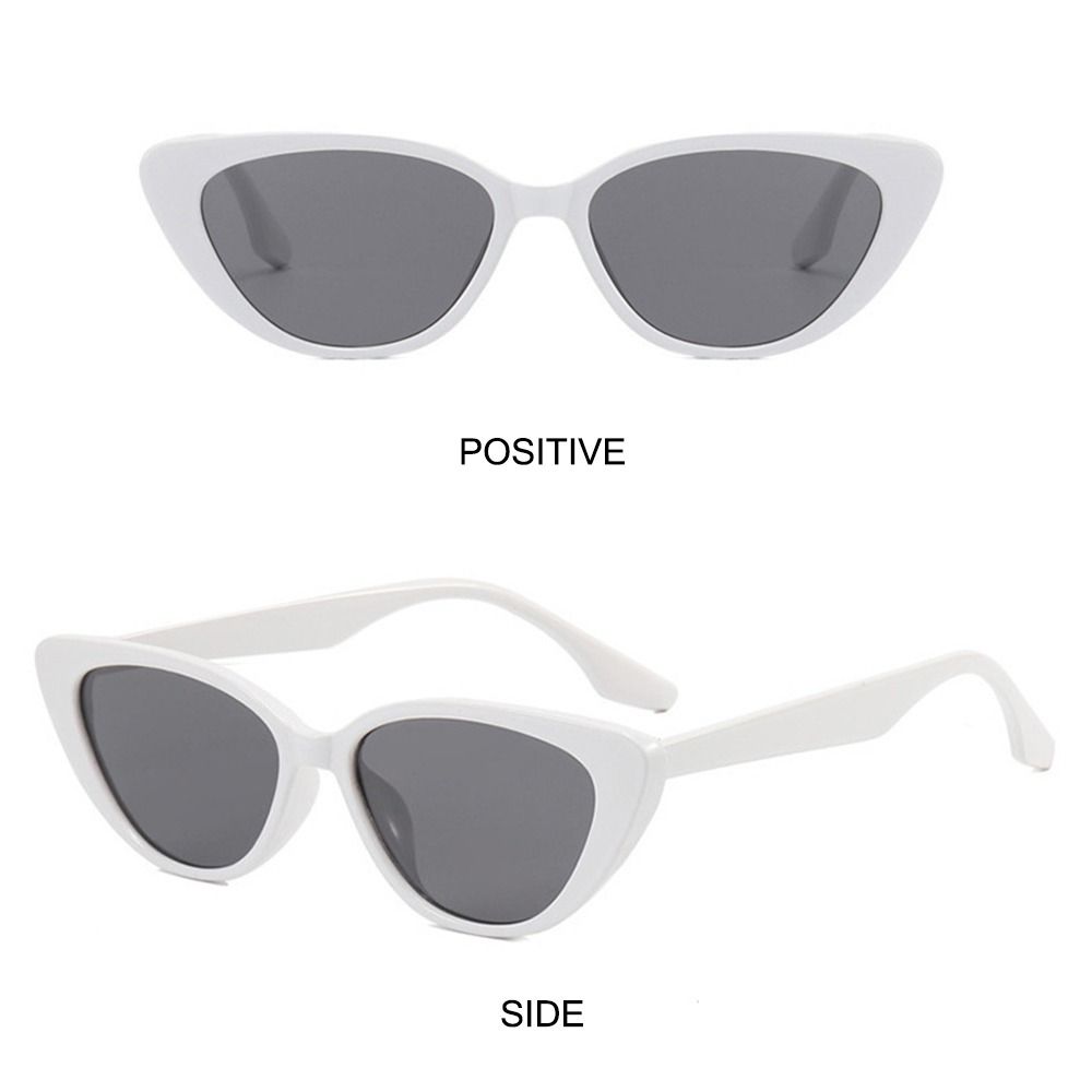 Retro Fashion Small Frame Cat Eye Shape Sunglasses Colorful UV400 Shades Sun Protection Sun Glasses for Women
