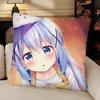 Anime IIs The Order A Rabbit Pillow Case Fashion Square Pillowcase Bedroom Sofa Room Ins Decoration Leisure